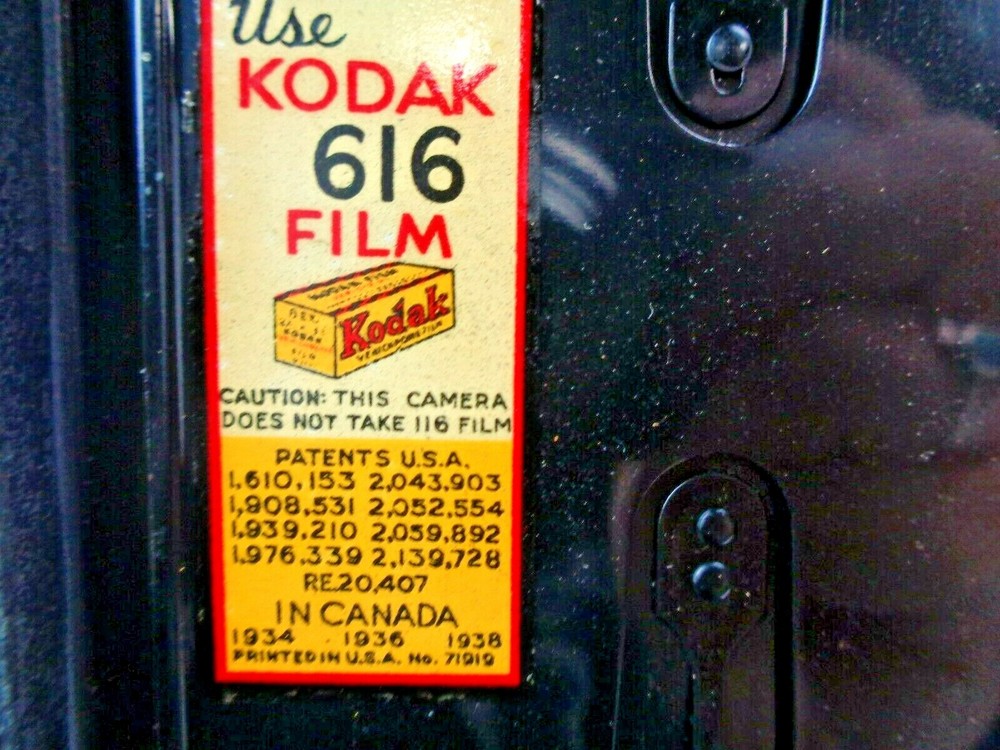 Vintage Kodak Six-16 Camera with Case - Untested