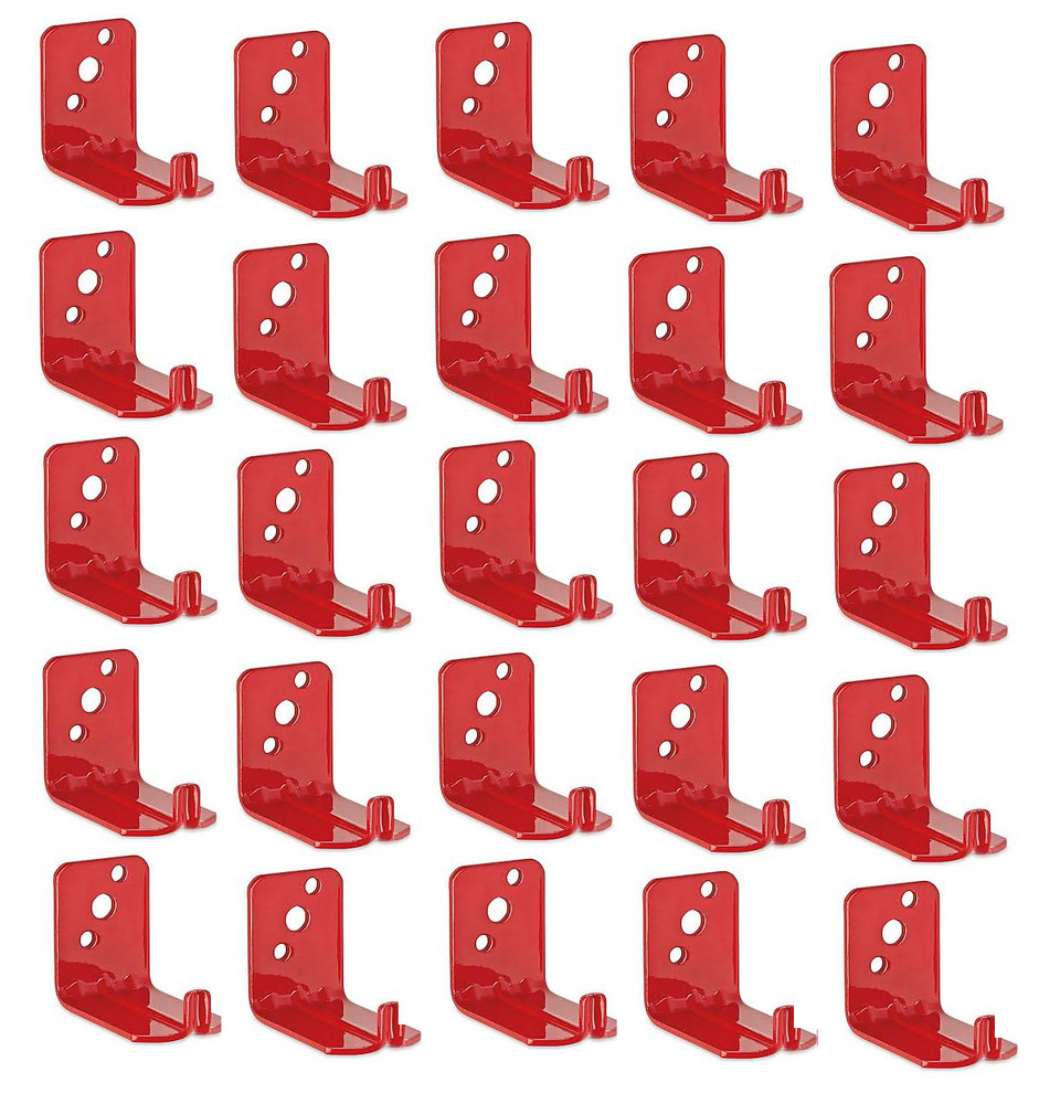 🔥🧯(100)-UNIVERSAL WALL MOUNT 10,15 & 20 lb SIZE FIRE EXTINGUISHER BRACKETS NEW