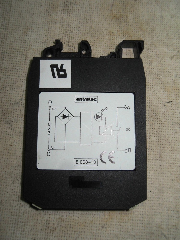 Entrelec 0008068.13 Module Relay