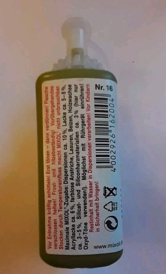 MIXOL Universal Tint #16 Lindgrun 200ml
