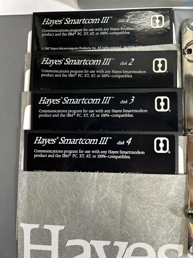 Hayes Smartcom III for IBM PC XT AT