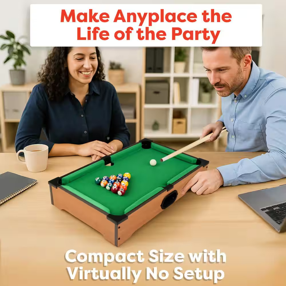 Mini Table Top Pool Table