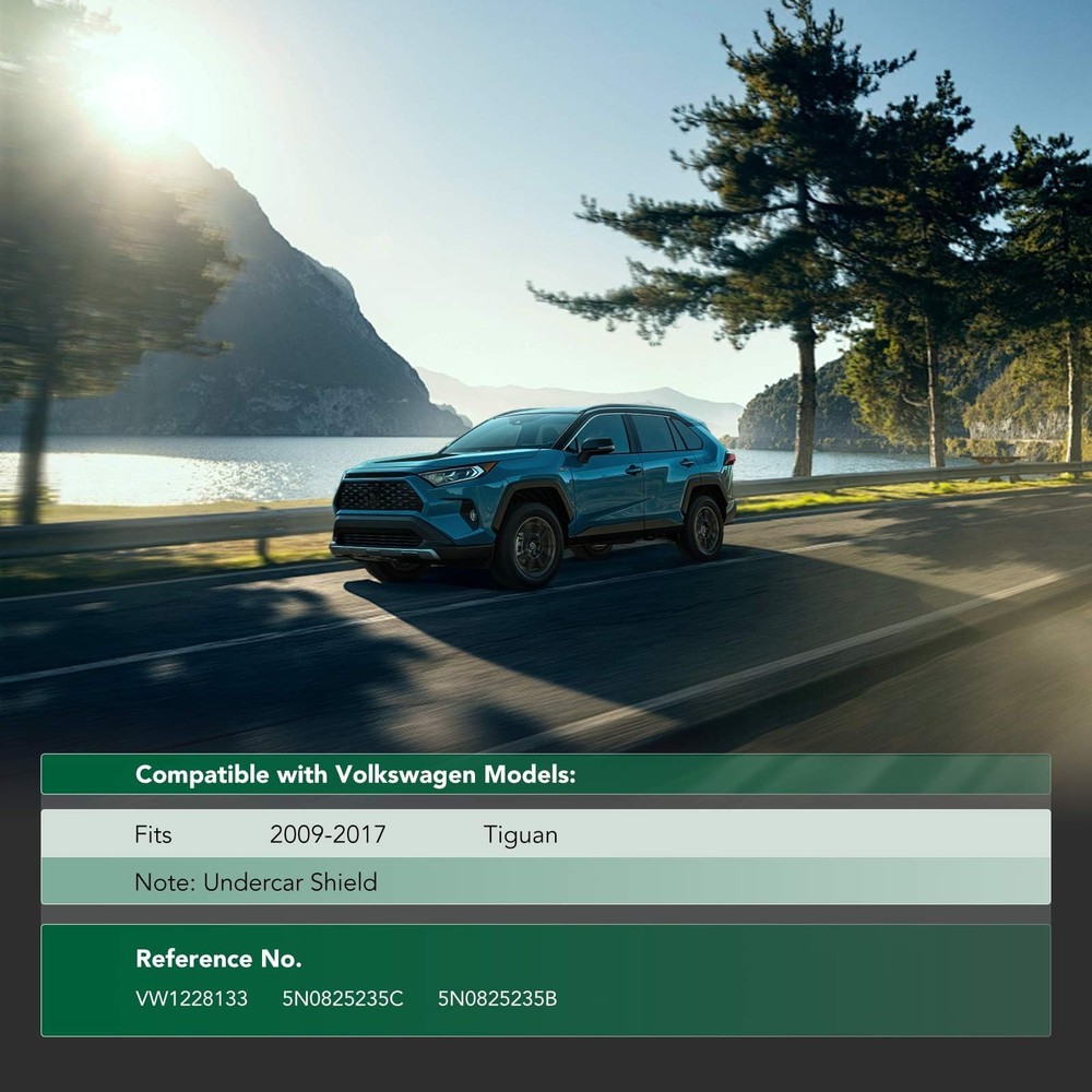 Front Side Engine Splash Shield Plastic Splash Guard Engine Case Guards