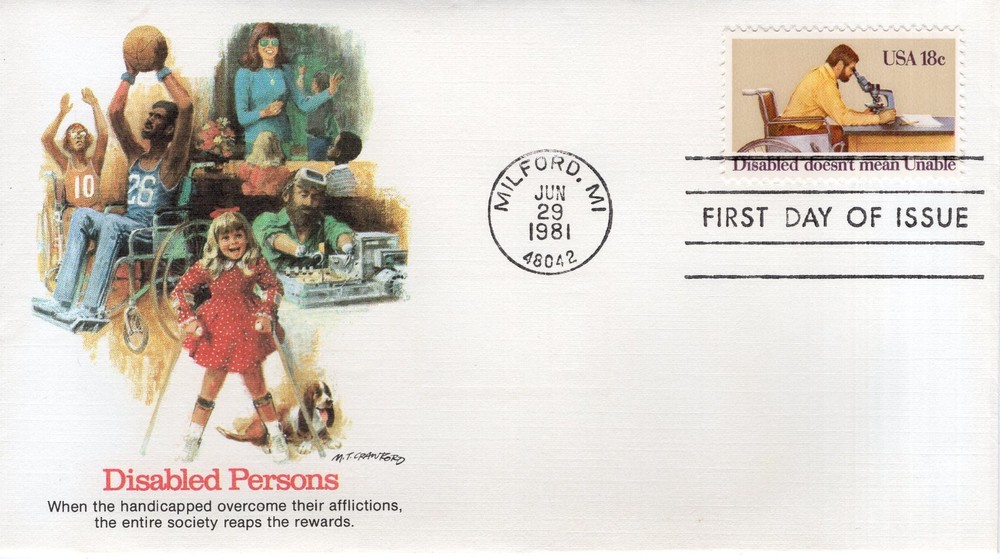 DISABLED PERSONS  -  1981  - FW775