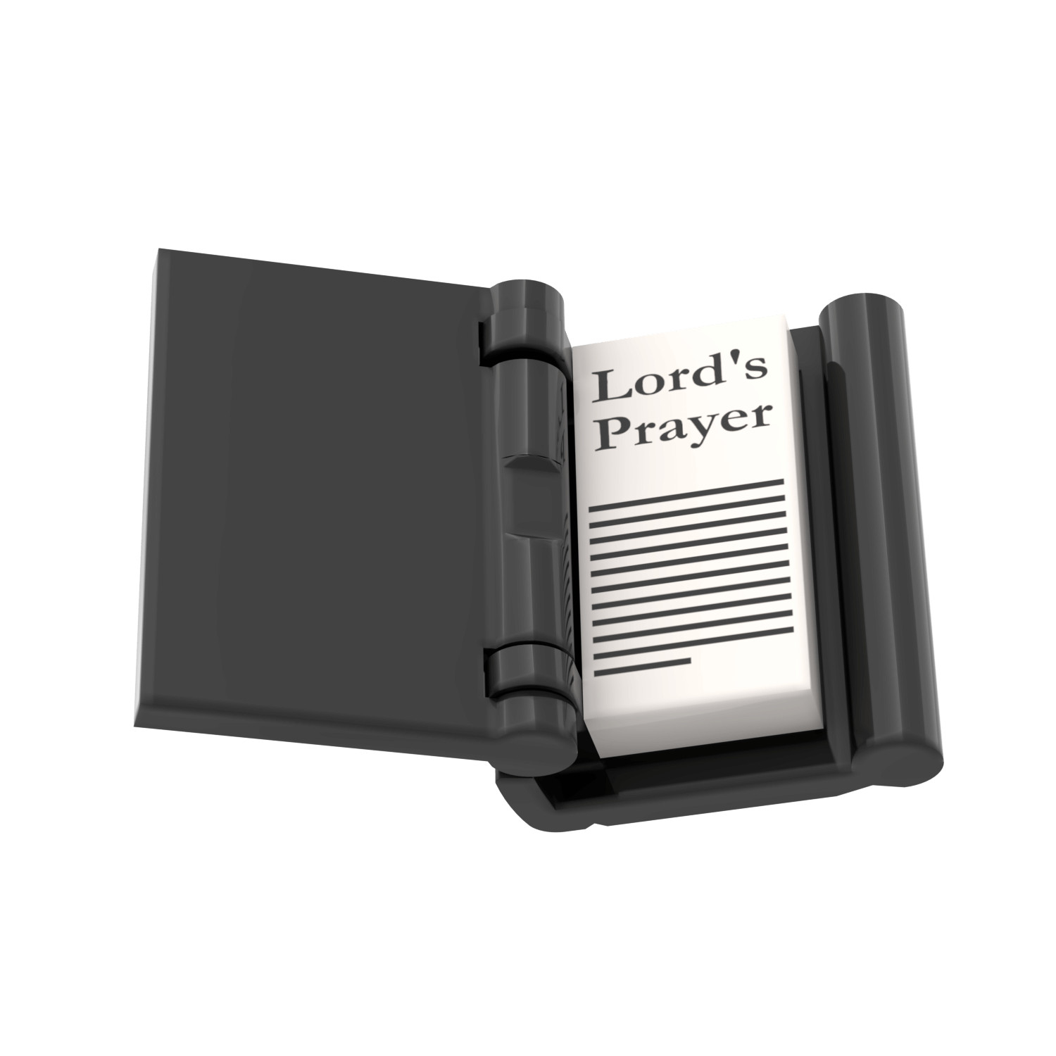 Holy Bible - Minifig Accessory - Custom Printed - Brick Build - Church - Book