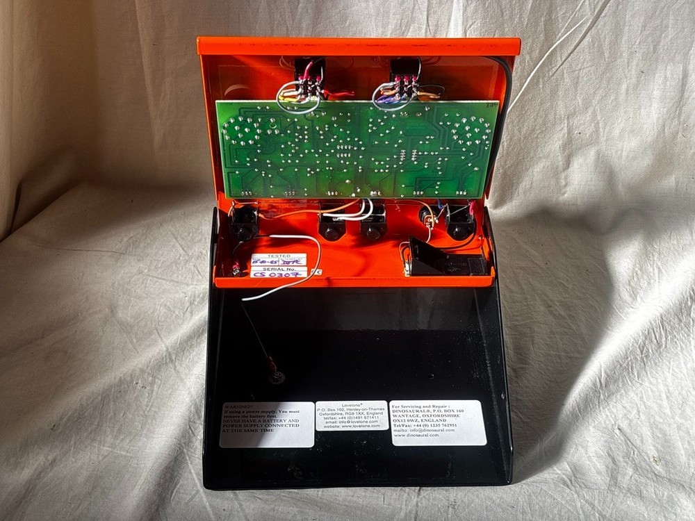 Lovetone Cheese Source 1990s - Orange/Blue