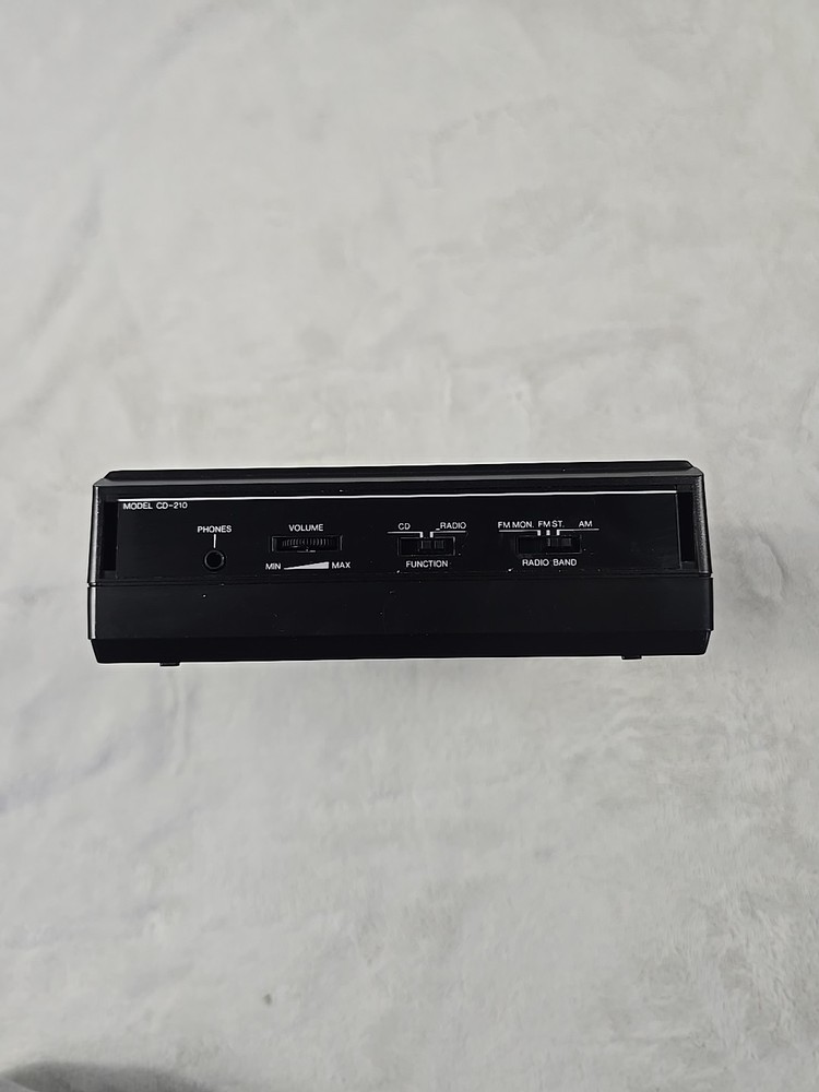 Vintage Crown Portable Compact Disc Player