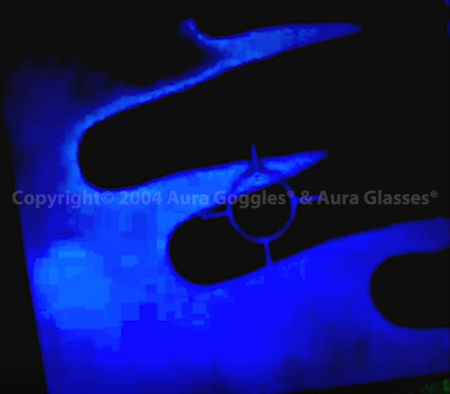 OFFICIAL DICYANIN AURA GLASSES hunting spirit ghost uv evp crystal metaphysical