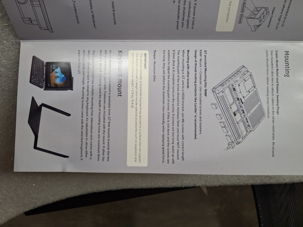 JLT6012 Rugged Vehicle-mount Computer