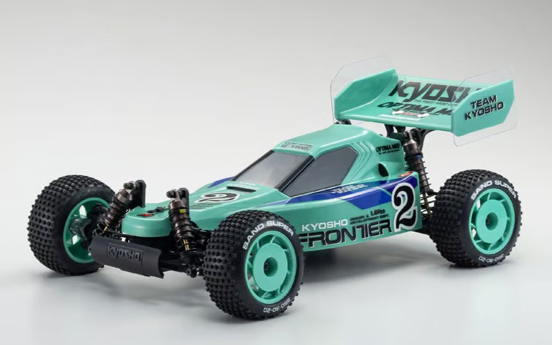 Kyosho OPTIMA MID BODY Shell *CLEAR* W/ Decals #OTB251