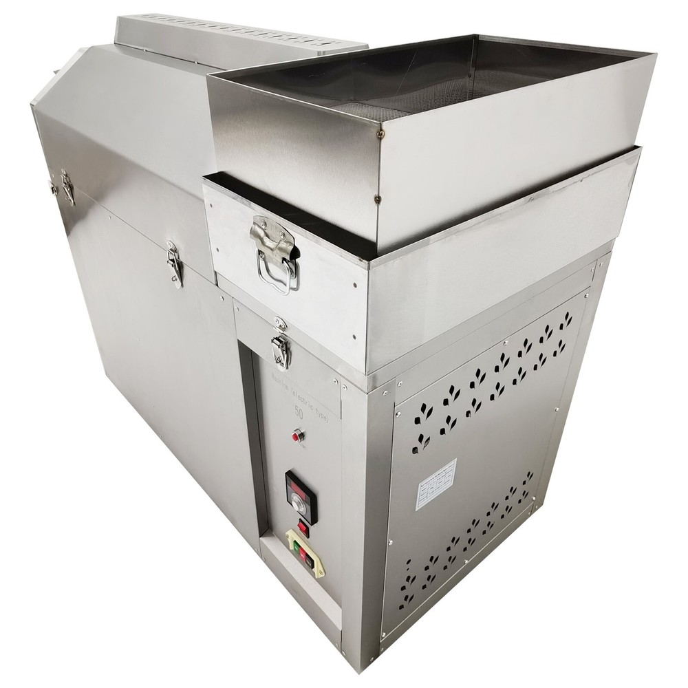 Commercial Automatic Drum Roaster Electric for Nut Coffee Bean Roasting 220V 3PH