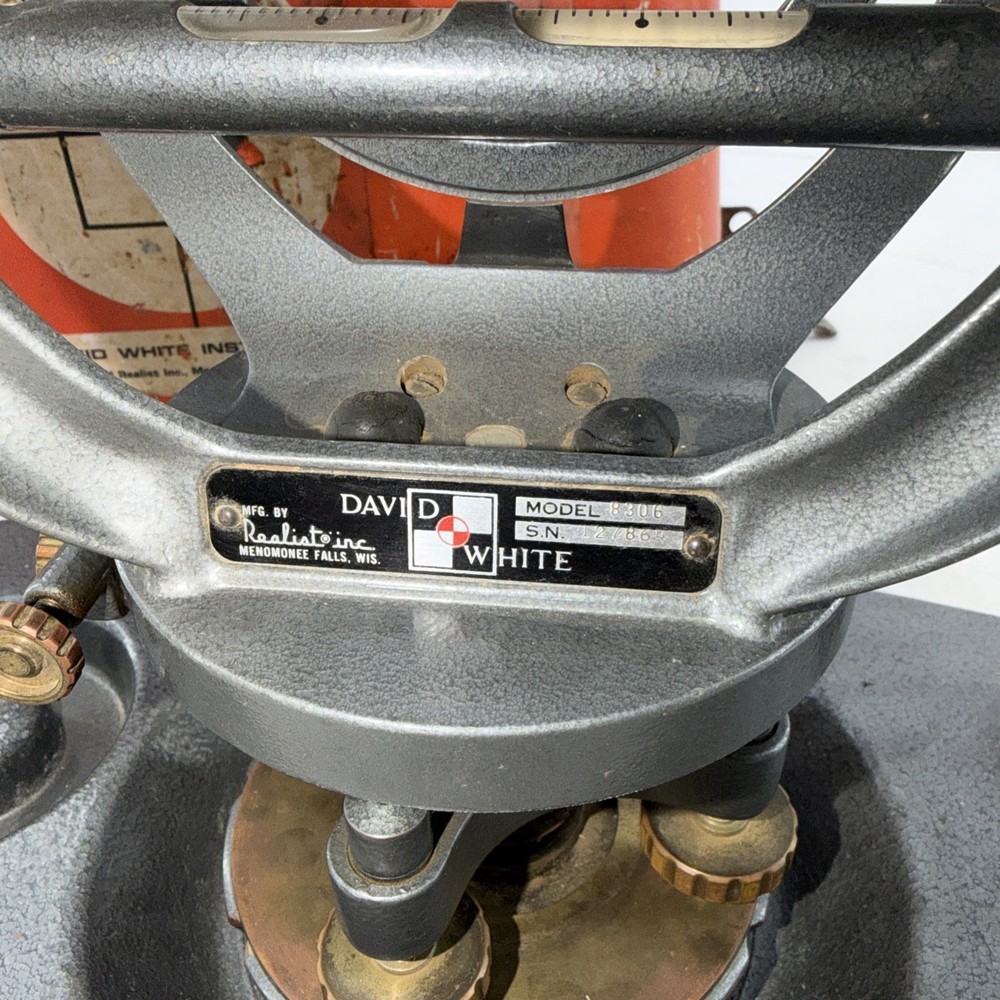 David White Instruments Model 8306 Transit Level Surveying Tool