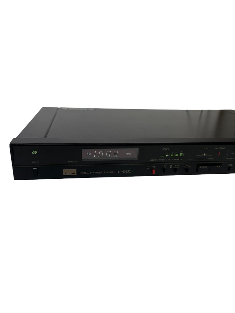 SANSUI TU-D55X Digital Synthesizer Tuner