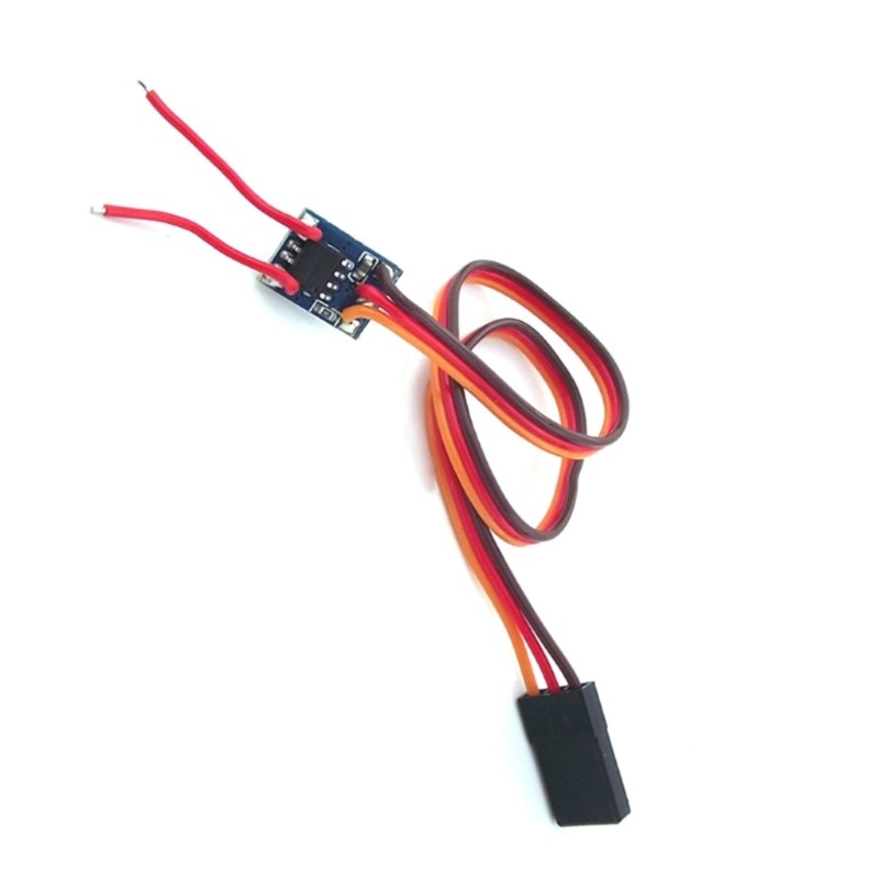 Brushed ESC Speed Controller for 360-Degree Continuous Rotating Steering Gear