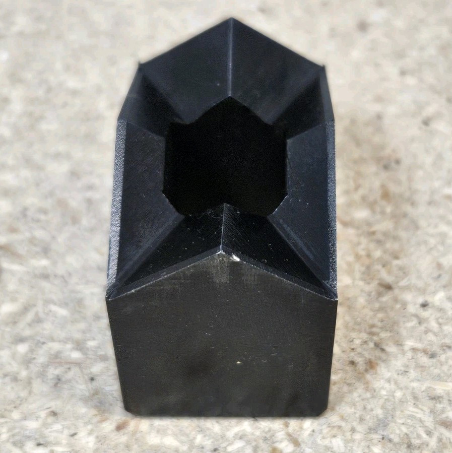 Greenlee No. rectangular punch 1" x 1.625" - U.S.A. made - rectangle