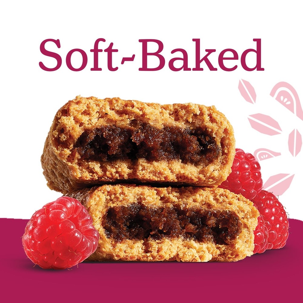 Nature's Bakery Raspberry Fig Bars Snack, 10 Pack, 2 oz Each, Box