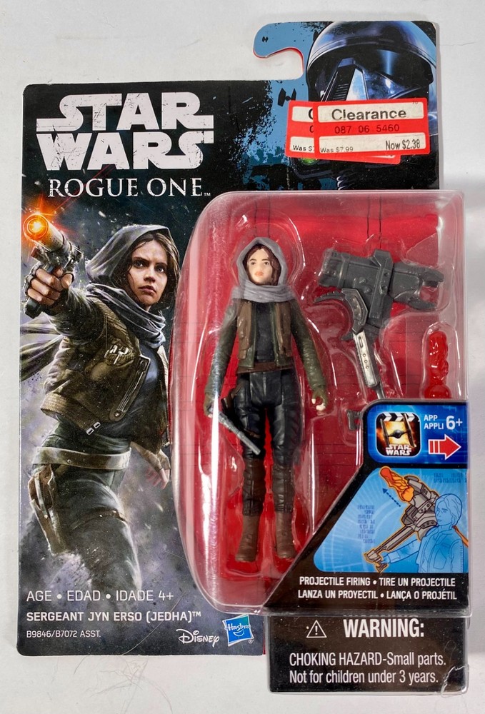 Star Wars Rogue One Series Sergeant Jyn Erso Action Figure Unopened Package