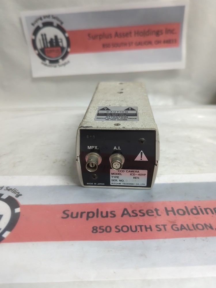IKEGAMI,ICD-40VP,CCD CAMERA PRE-OWNED