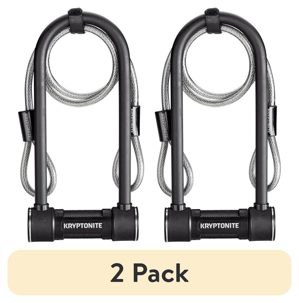 (2 pack) Kryptonite Level 5 14 mm U-Lock Bicycle Lock
