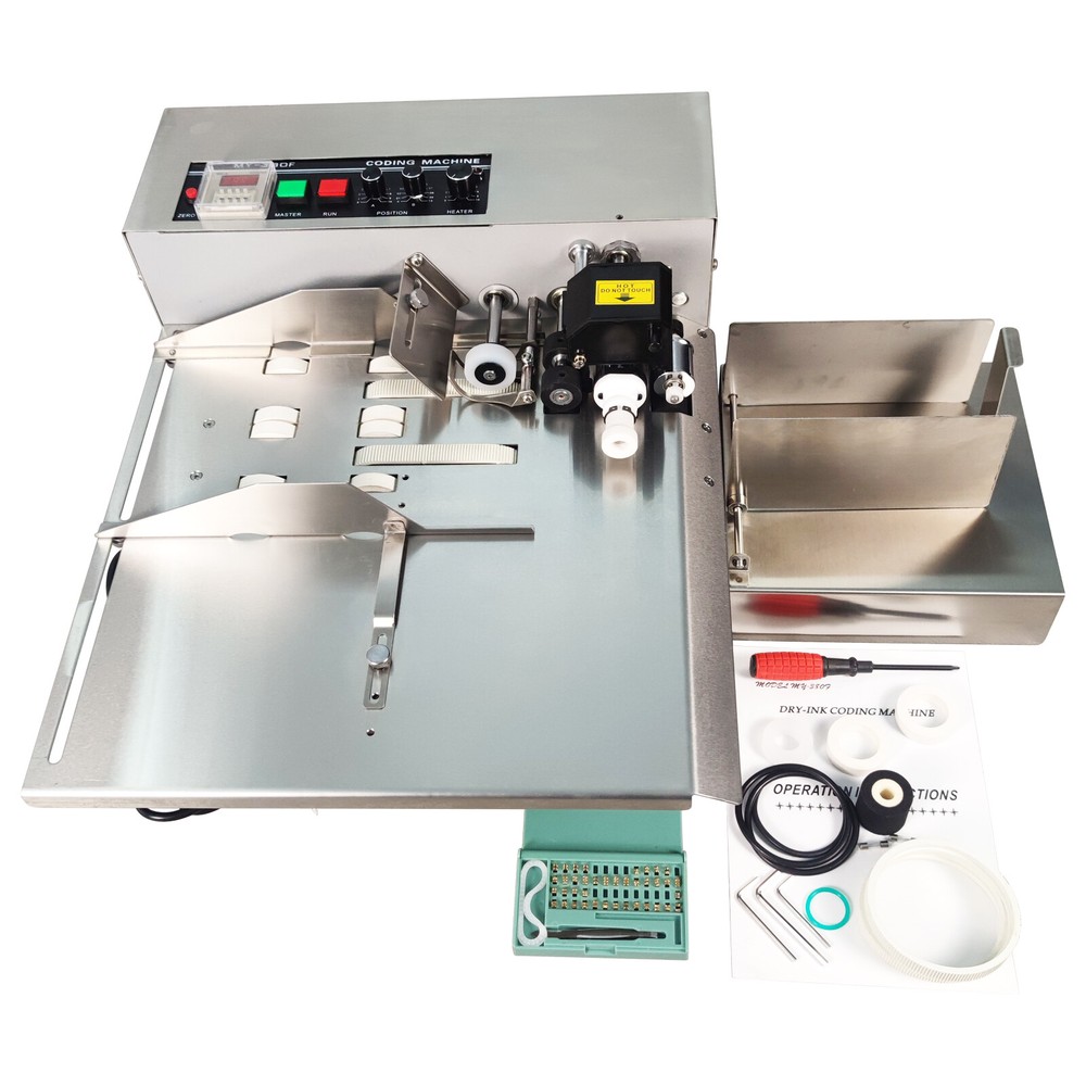 MY-380F Stainless Steel Continuous Solid-ink Coding Machine 110V Widened Version