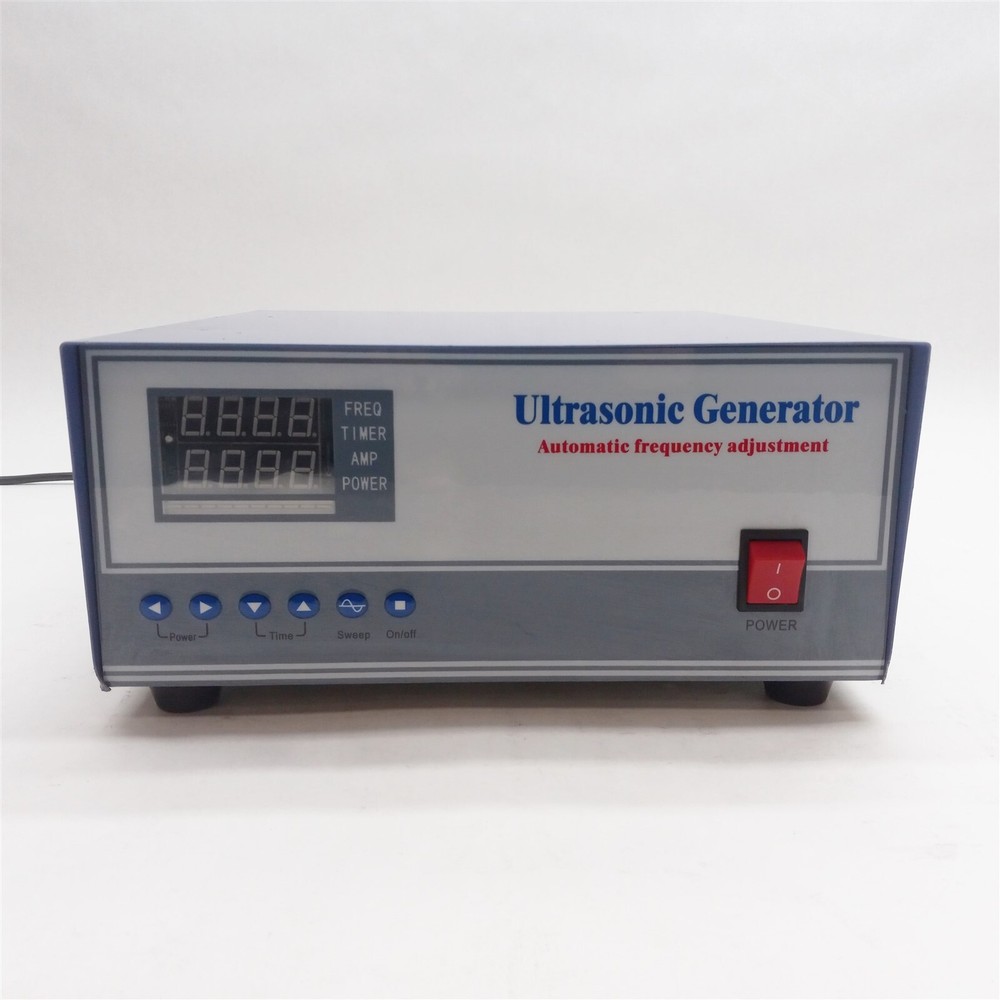 Ultrasonic Generator Model 300W Automatic Frequency Adjustment Cleaning System