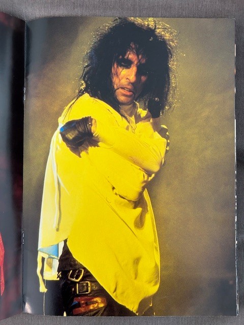 ALICE COOPER (4) Tour Concert Programs Tour Books Bundle