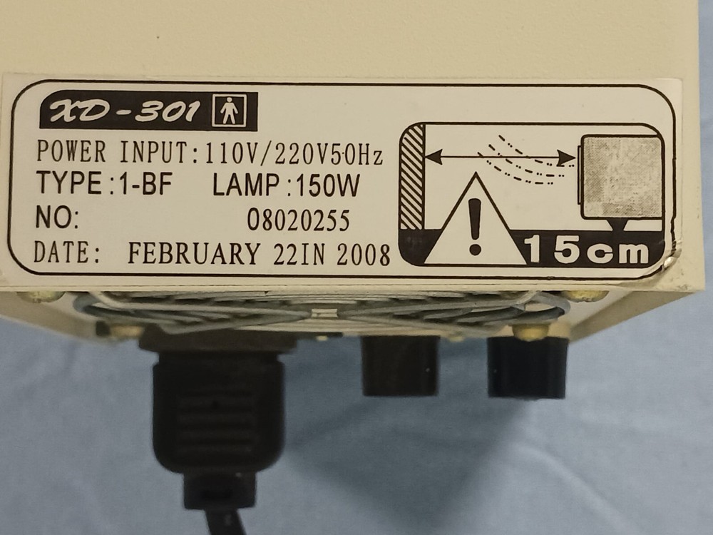 XD-301 Series Haloid Lamp Cold-Light Source 08020255 Type: 1-BF