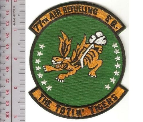 US Air Force - USAF 77th Air Refueling Squadron Patch NO TARIFF