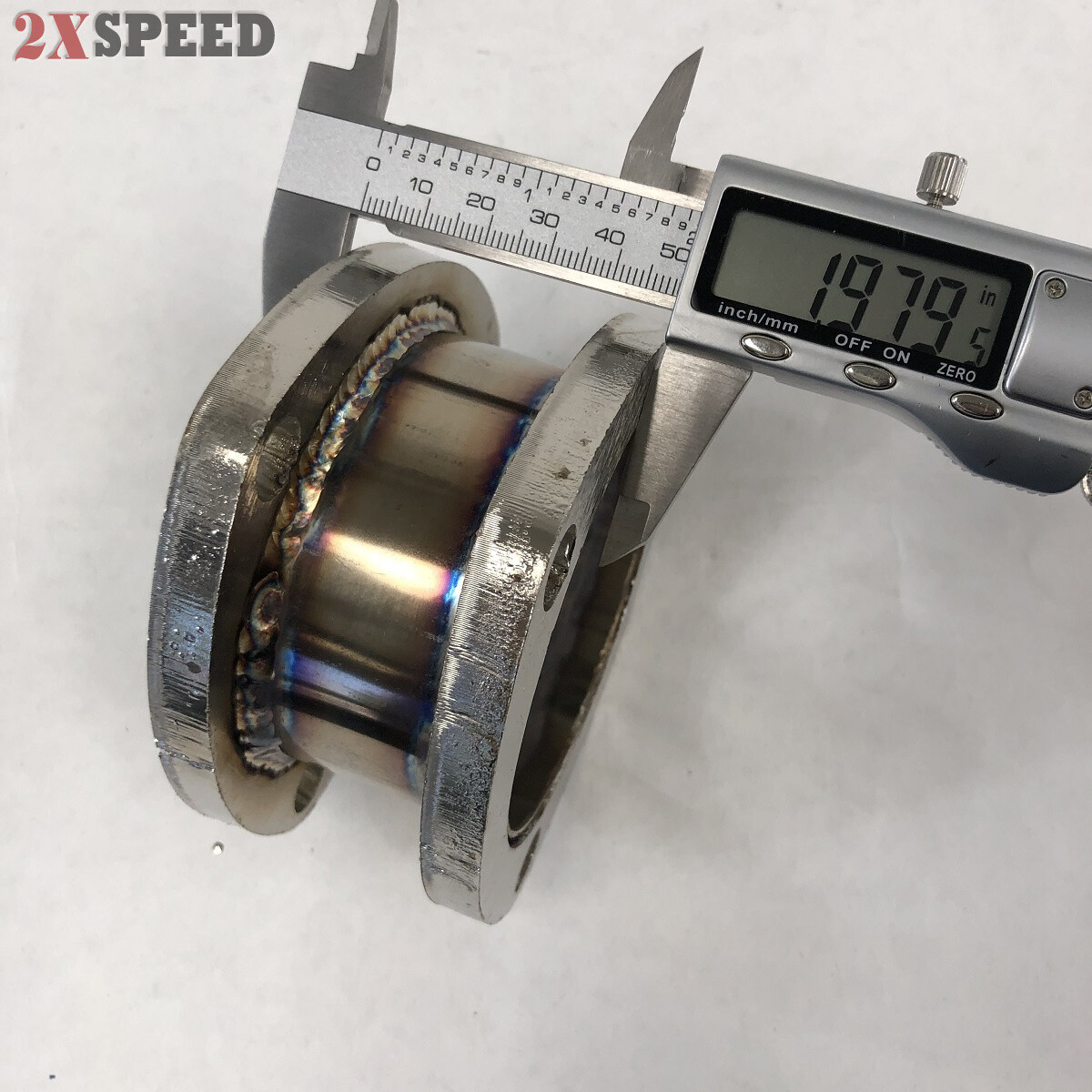 3 inch 3 Bolt Flange Exhaust Muffler Pipe Extension Flange Mild Steel Adapter