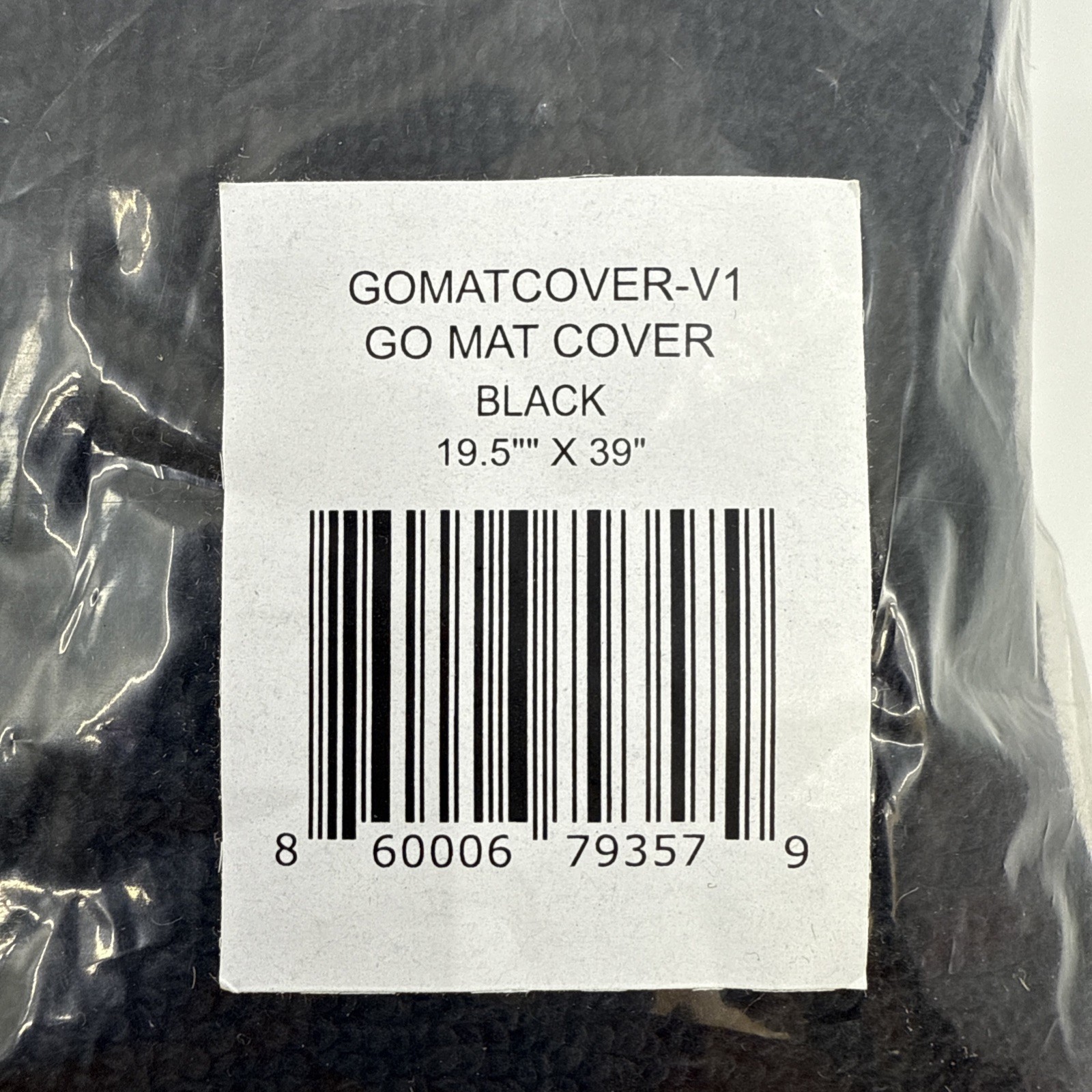 HIGHERDOSE Higher Dose Go Mat Cover GOTS-Certified Organic Cotton 19.5"x39"