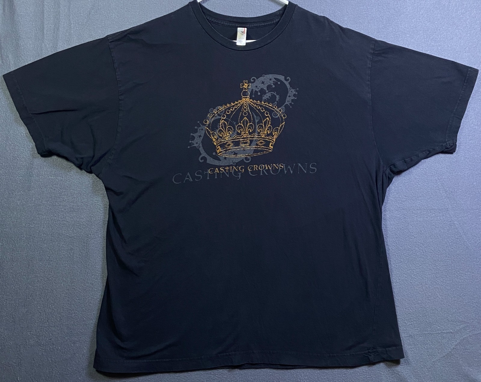 Vintage Contemporary Christian Rock Band Casting Crowns TShirt Anvil Red 2XL 90s