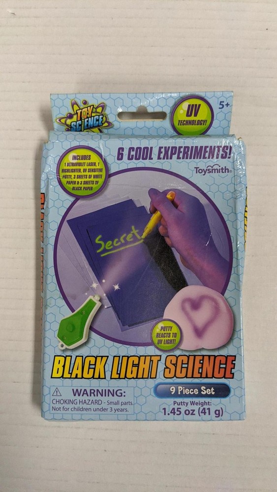 Toysmith Black Light Science set
