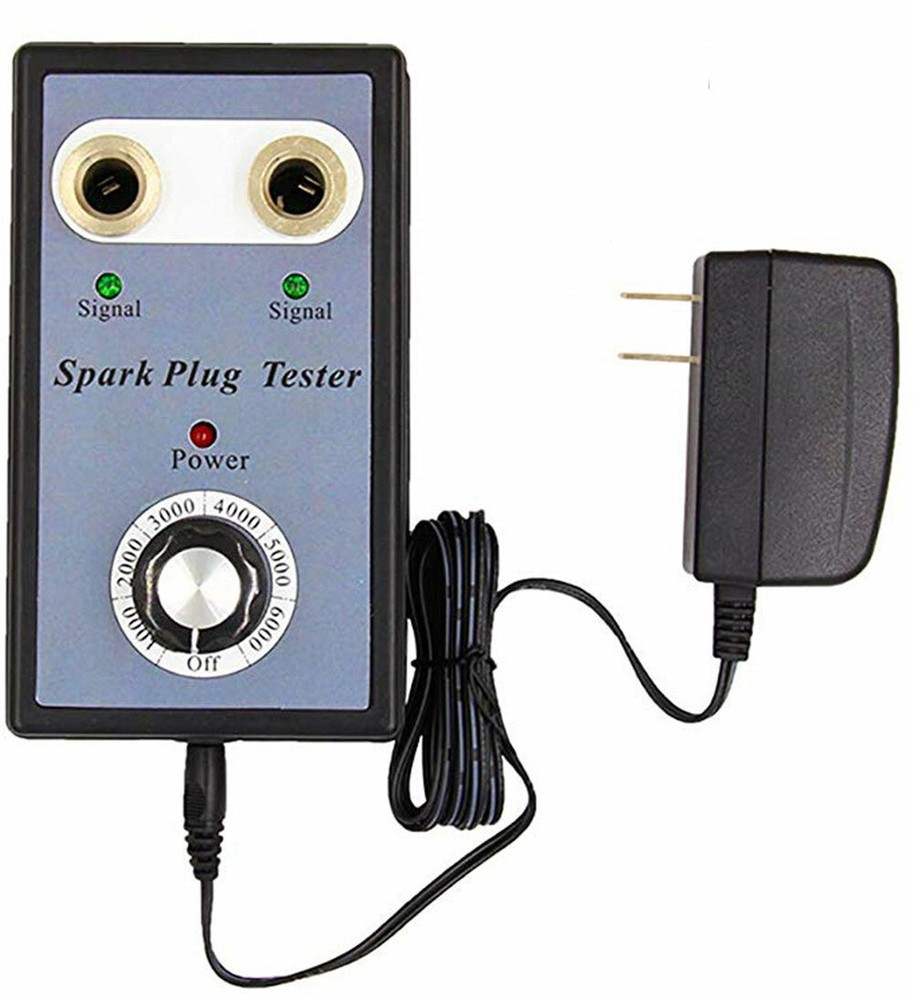 Car Spark Plug Tester Ignition Plug Analyzer Diagnostic Dual Hole Detector EOB