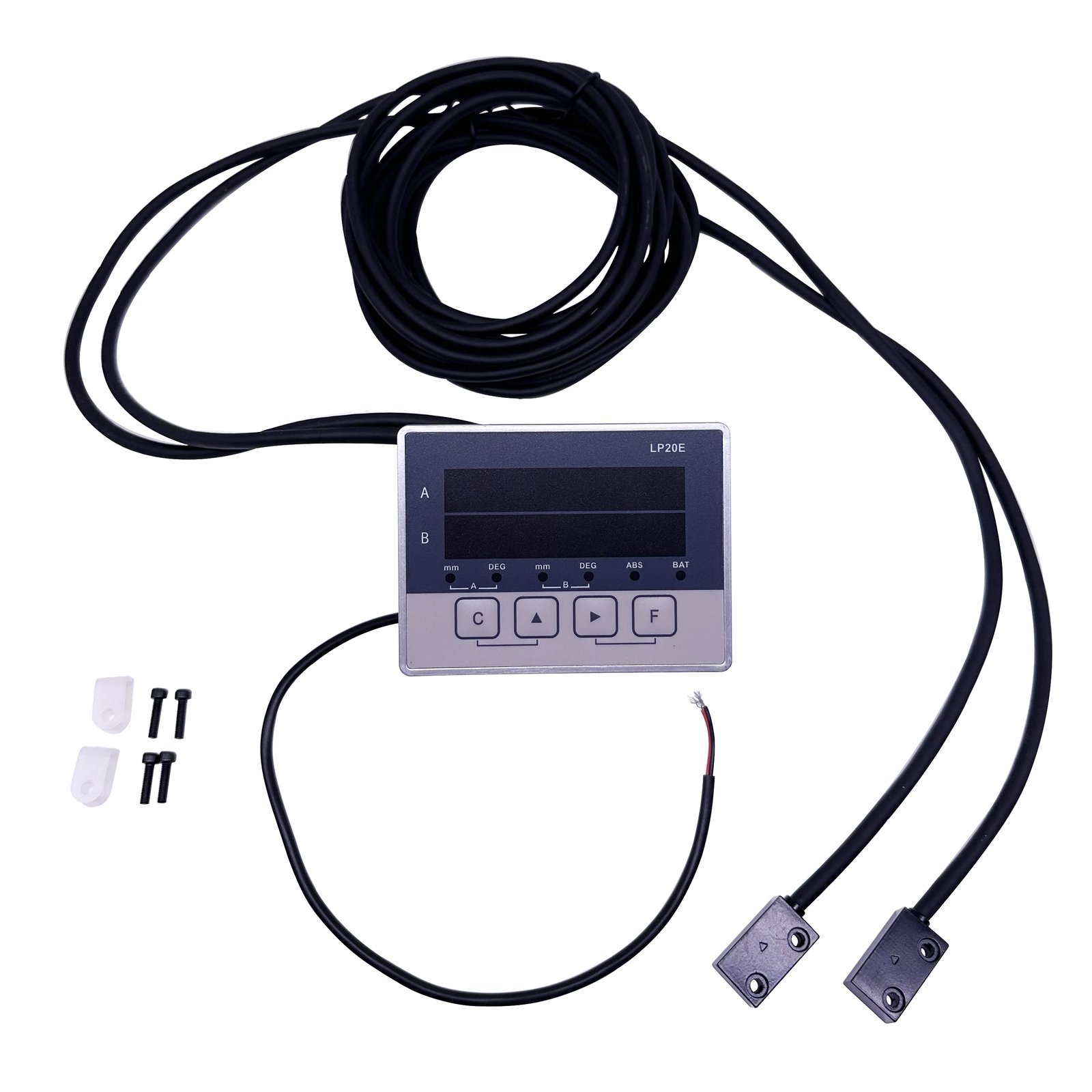 LP20E 2 Axis Digital Display DRO Magnetic Sensor Tape Displacement Readout Scale