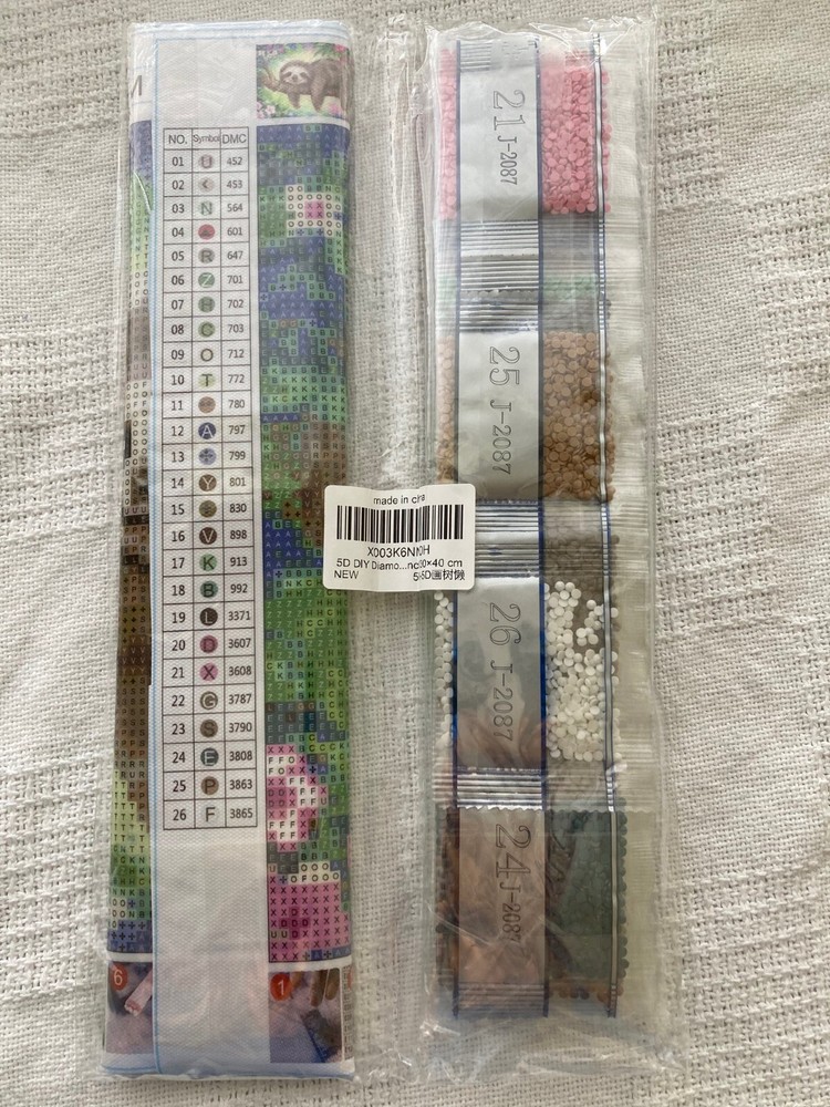 Diamond Painting New in Package Sloth Unbranded