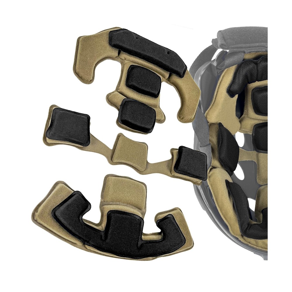 Universal Tactical Airsoft Outdoor Combat Internal Replacement Memory Foam Pa...