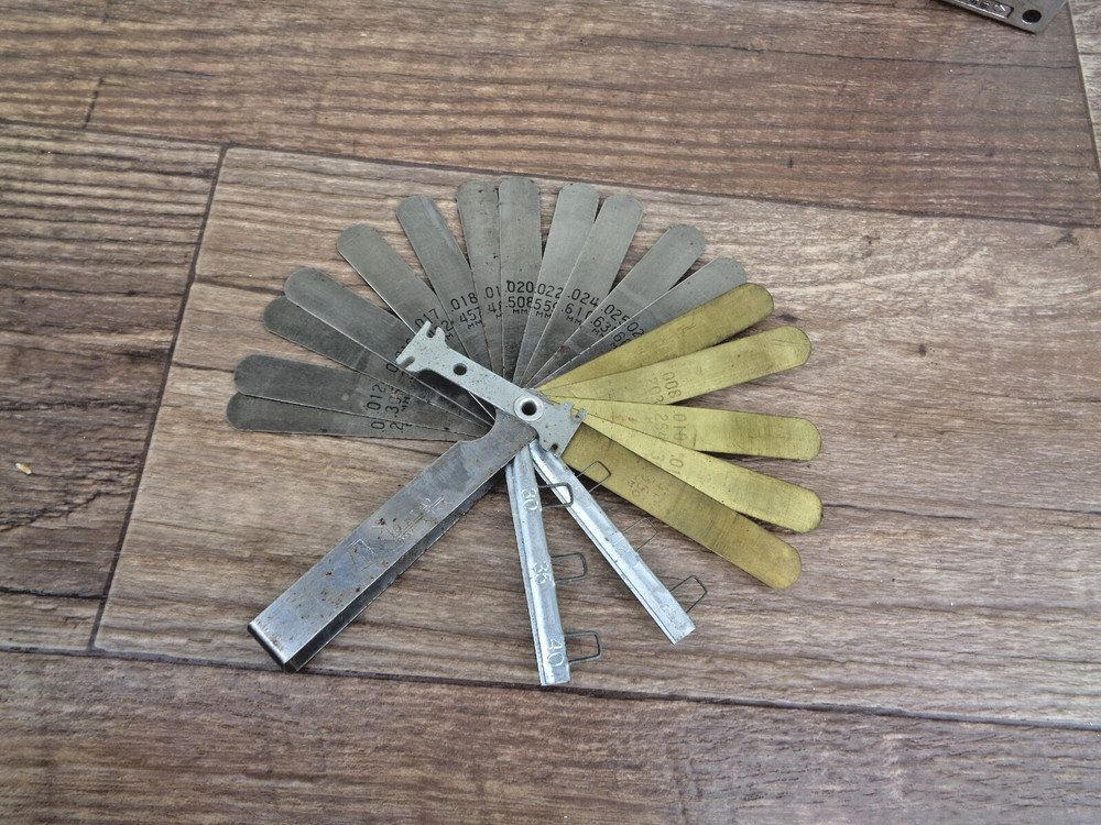 KASTAR Tools Spark Plug Gap And Feeler Gauge Folding Tool Set