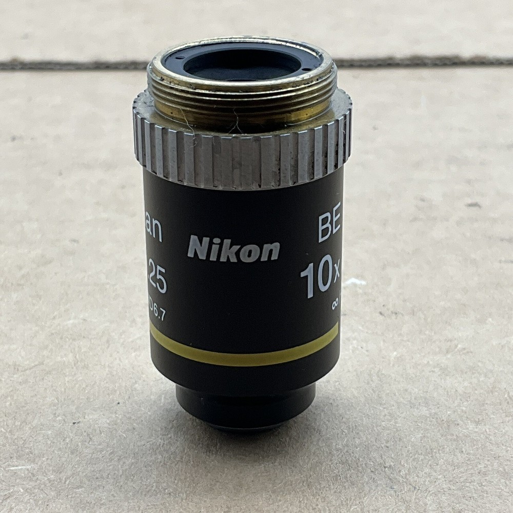 Nikon BE Plan 10x / 0.25 ∞/- WD6.7 Microscope Objective