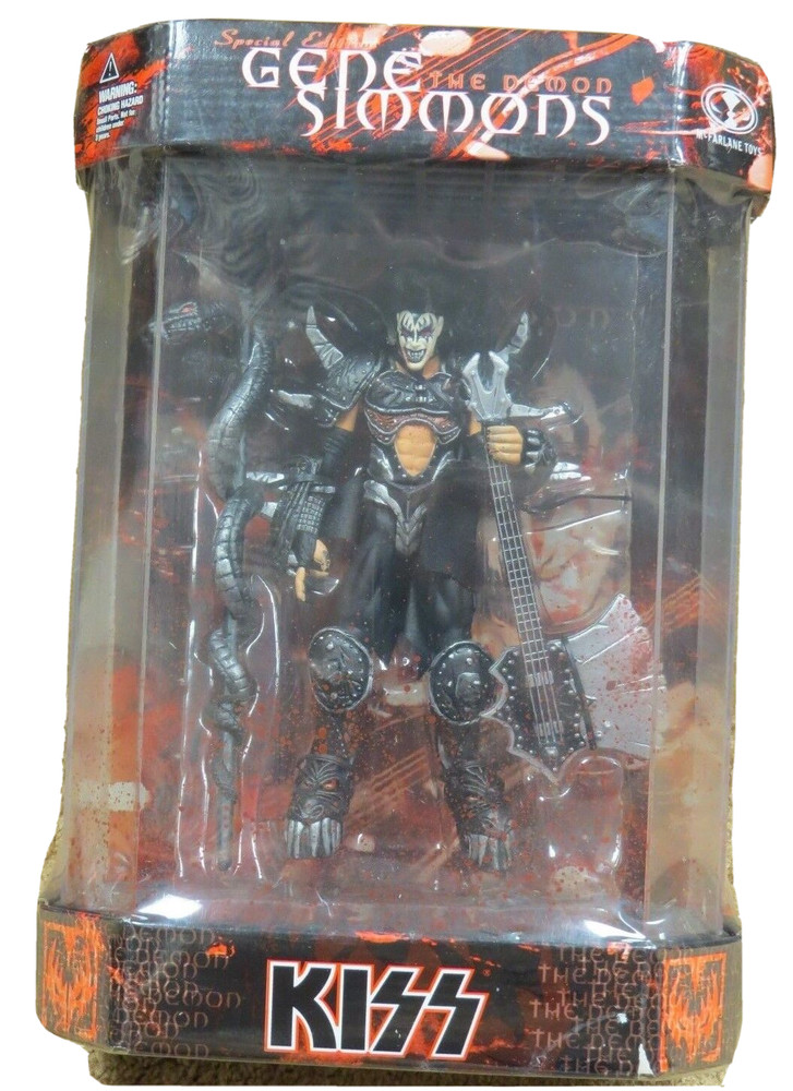 KISS GENE SIMMONS ACTION FIGURE SEALED