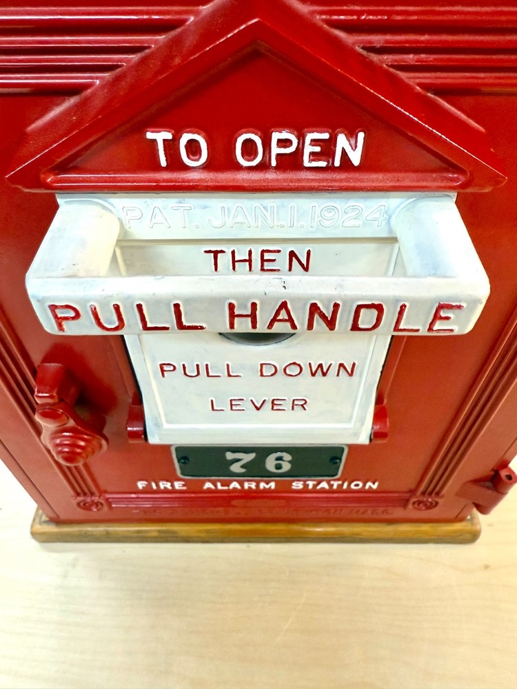 Gamewell Fire Alarm Station Box Lamp - Restored, Complete & Operational