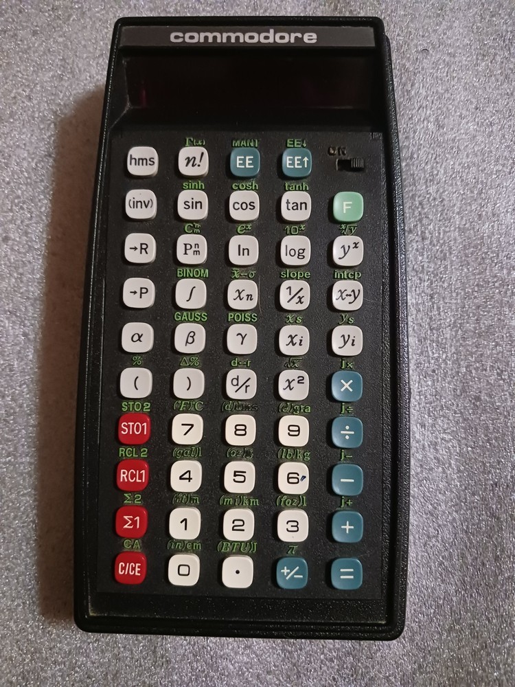 COMMODORE SR4190 VINTAGE COMPUTER CALCULATOR