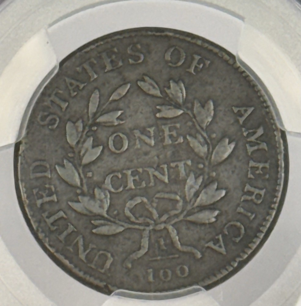 1802 large cent No Stem