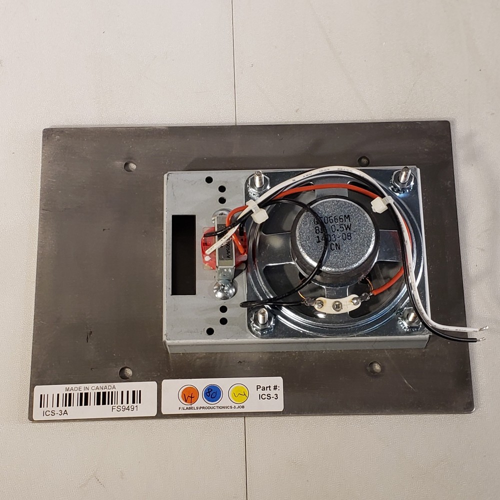 Telecor ICS-3A School Intercom Station Speaker Microphone