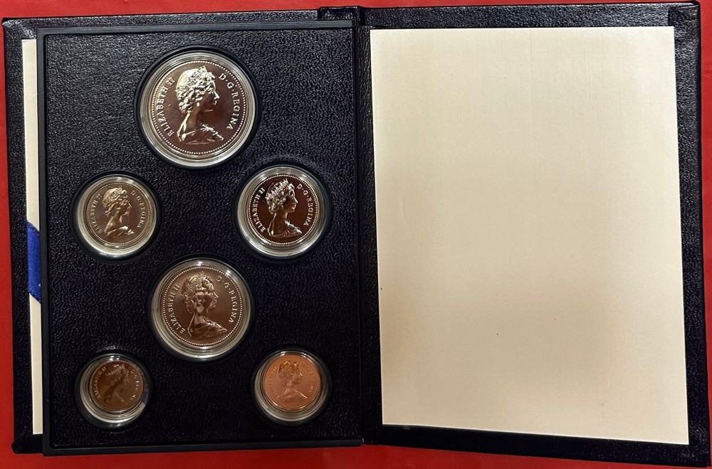 1982 Canada Specimen Set Plus COA & Box