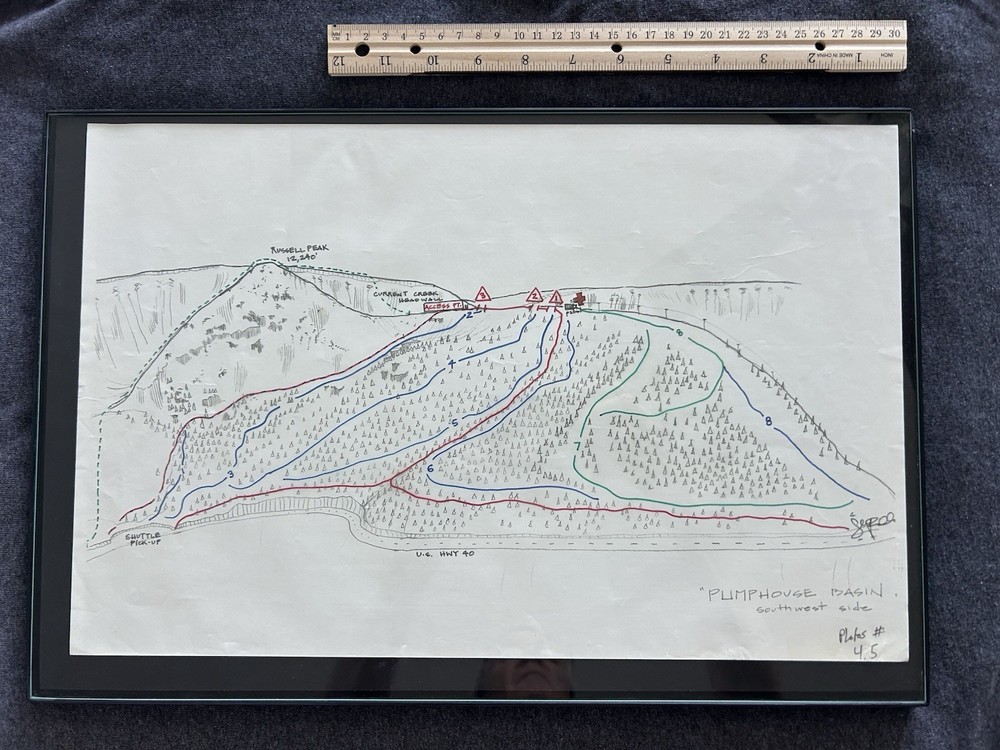 Berthoud Pass Ski Maps
