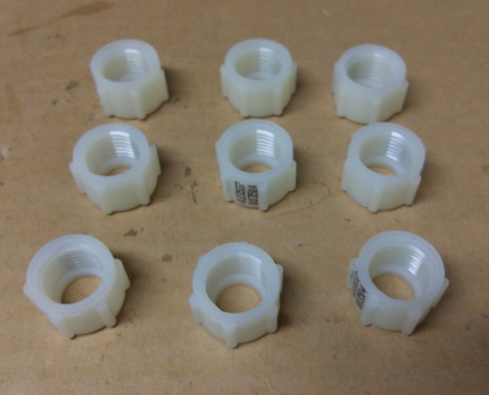 9 New Nylon Spray Tip Caps.