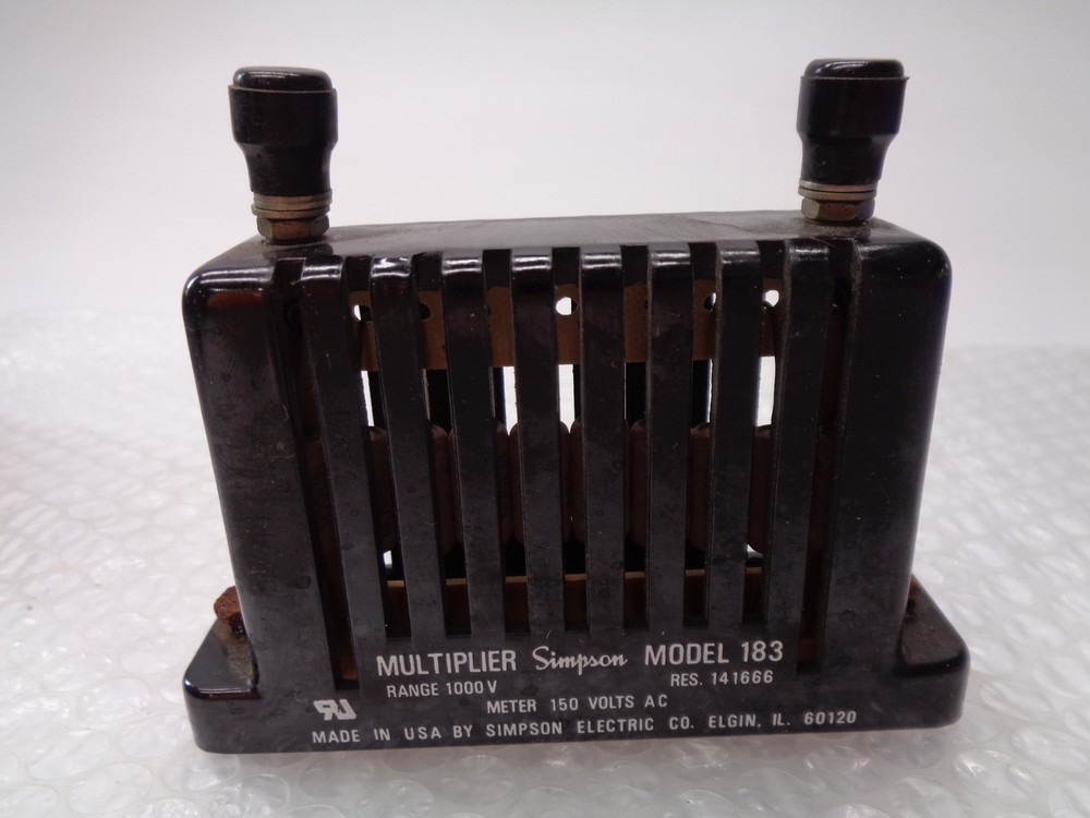 SIMPSON MODEL183 MULTIPLIER UNMP
