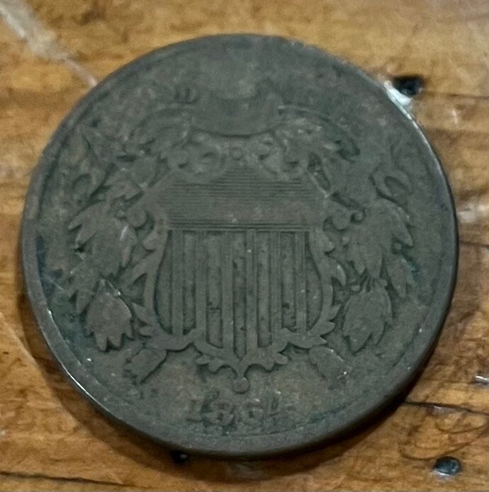 1864 Two Cent Piece