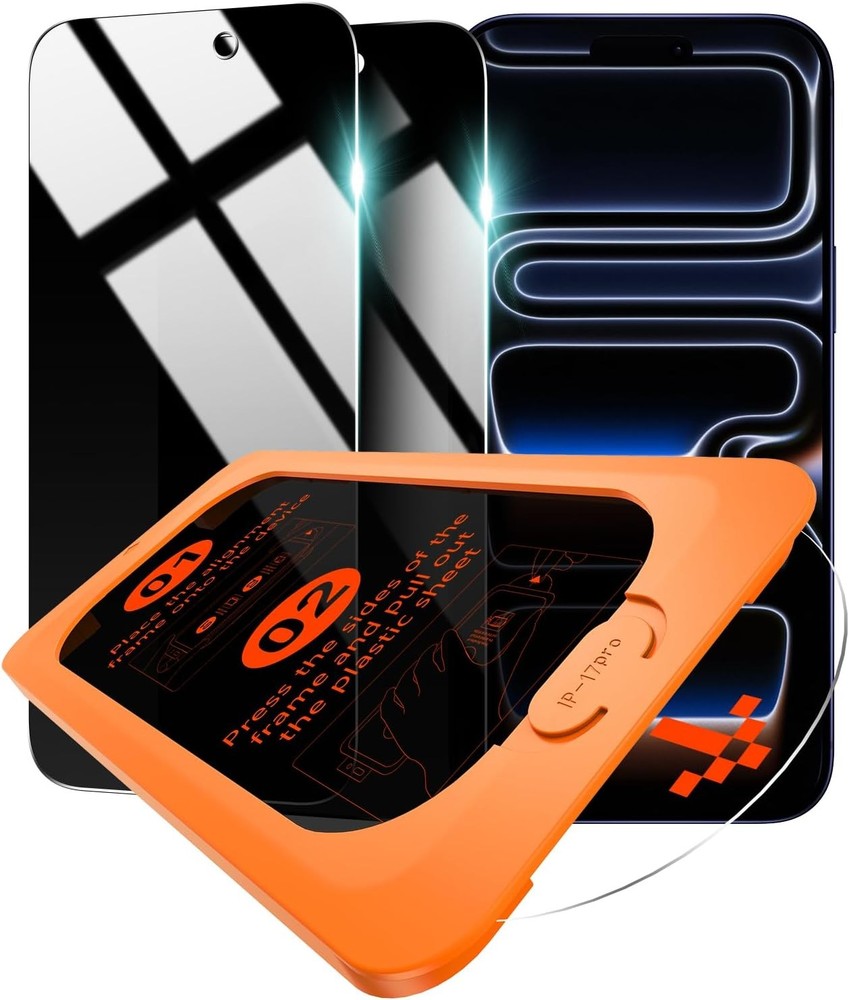 Screen Protector for iPe 17 Pro [Auto-Align
