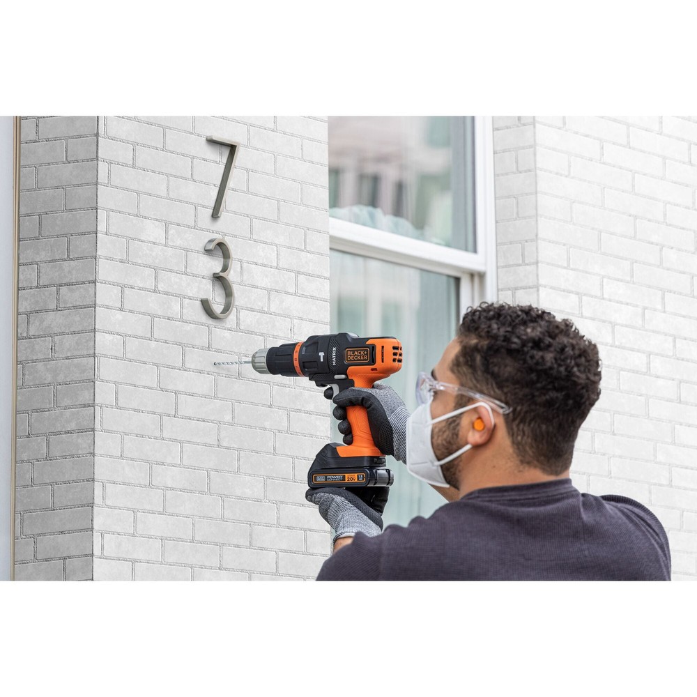 BLACK+DECKER MATRIX™ Hammer Drill, Easy Attachment - BDCMTHDFF